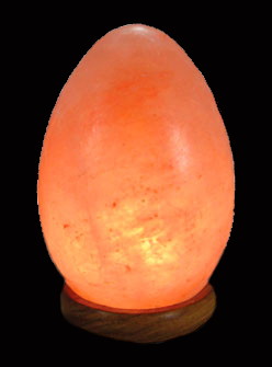 Himalayan Salt Crystal Egg Lamp